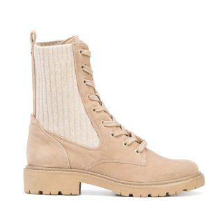 Sam Edelman Tan Combat Boots